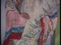 Cream Pure Georgette Saree with Blouse