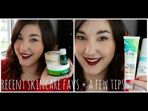 Recent Skin Care Favs + Tips For Happy Skin!