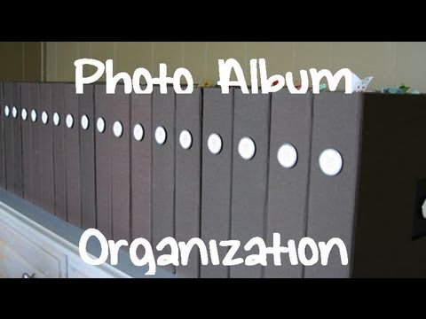how to organize old photos