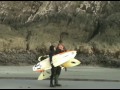 Surfing in Rosie Bay Tofino