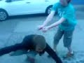 Pelea jalada en la privada