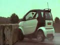 Crash Test Smart fortwo versus concrete wall