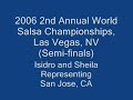06 world salsa championships: finalists isidro and sheila