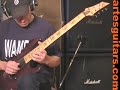 Schecter Jeff Loomis 7 String Test, Improvisation.