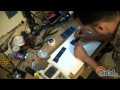 Broken LCD to Solar Panel recycling green DIY Project Part 1