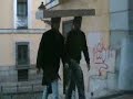 Acción-performance de Juan Carlos Rodríguez realizado en Madrid en las calles del Toro, del Alamillo y la costanilla de San Andrés, el día 14 de diciembre de 2008.