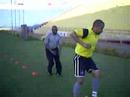Coach Djair Garcia in Agility Training with Player Wagner Coach Djair Garcia in Agility Training with Player Wagner