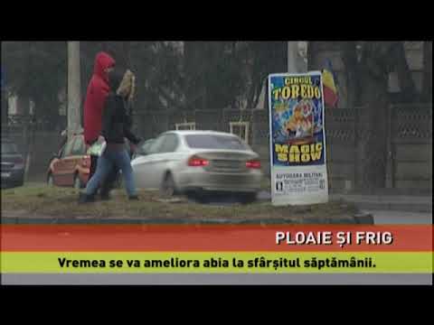 Vremea se va ameliora abia la sfârşitul săptămânii