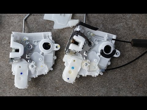 how to fix honda crv door lock