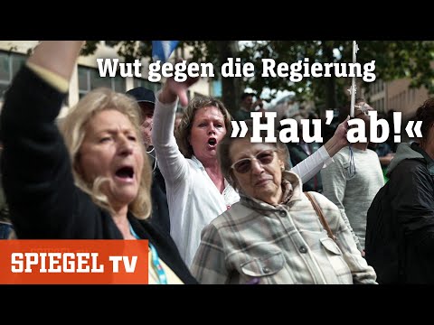 Wut auf die Regierung - Bundeskanzler Olaf Scholz (SPD) und Annalena Baerbock (B'90/Die Grünen) im Wahlkampf