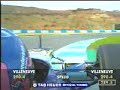 Jacques Villeneuve in-car jerez GP 1997 Jacques Villeneuve in-car jerez GP 1997