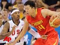 Olympic Fans Pack Beijing Bar for Basketball
