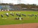 CCSU w RHHS Royal Blues Marching Band NE Championships 10-25-08 CCSU w RHHS Royal Blues Marching Band NE Championships 10-25-08