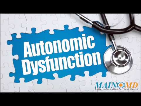 how to cure autonomic dysfunction
