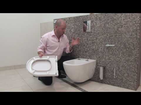 how to fasten duravit toilet seat