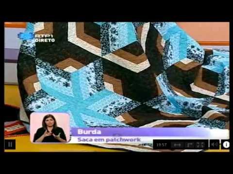 Burda na Praça da Alegria - Patchwork