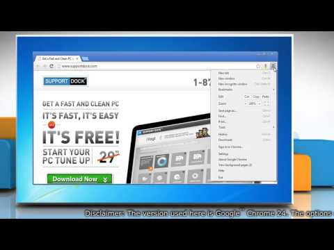 how to get rid avg search chrome