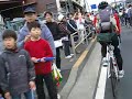 hakone ekiden - from bicycle