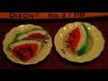 Watermelon Cane How to Make from Polymer Clay in Miniature by Garden of Imagination