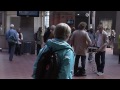 Flash mob at Copenhagen Central Station. Copenhagen Phil playing Ravel's Bolero.