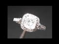 1.20 G Cushion GIA Halo Ring 1.20 G Cushion GIA Halo Ring