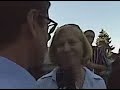 Cindy Sheehan and Griff Jenkins