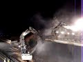 d�molition nocturne d\