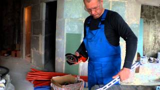 Аккумуляторная болгарка Хилти.