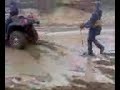 A good time in wyoming with mud and 4wheelers