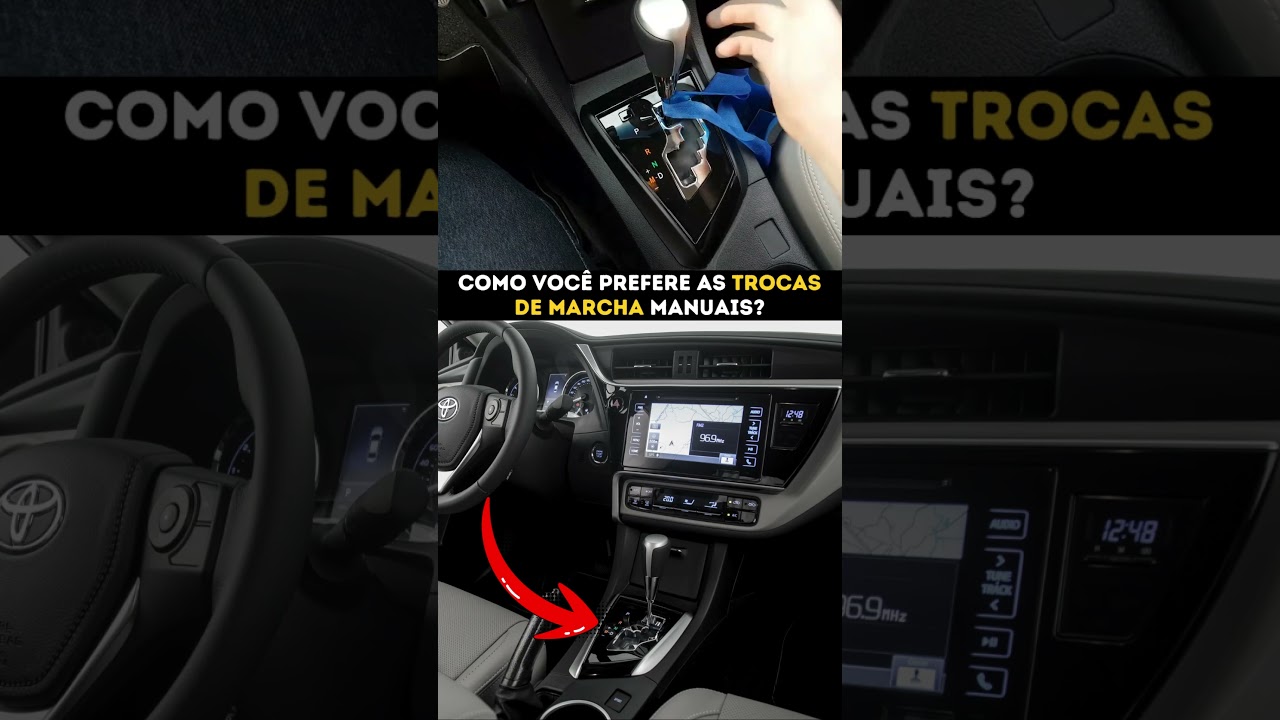 Marcha mais alta pra baixo ou pra cima? Qual a sua preferência?