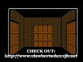a video that features the game: wizardry - proving grounds of the mad overlord, nes version. i'm playing the game using my first party out of several.