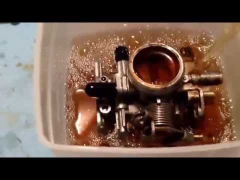 how to soak a carburetor