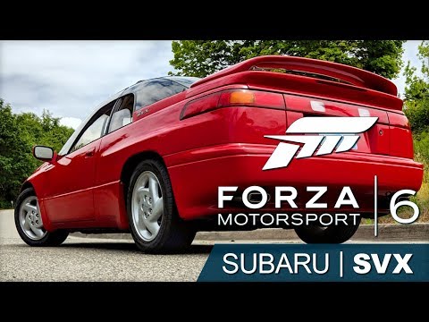 Driving My 1996 Subaru Svx In Forza Motorsport 6 Minecraftvideos Tv