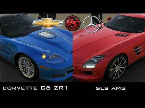 Forza 5 - Chevrolet Corvette C6 ZR1 vs Mercedes Benz SLS AMG
