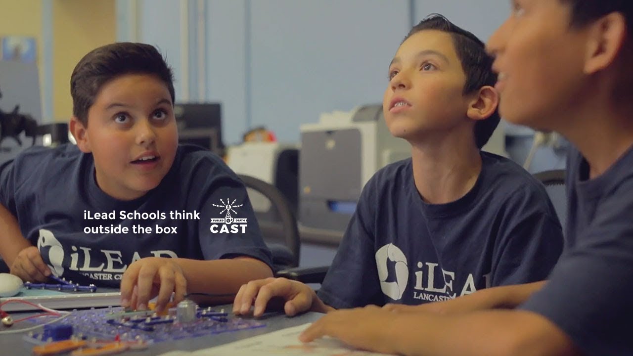Cover image - iLEAD Schools are project-based learning schools in CAlifornia that are on the forefron of education innovation. Hear from students, teachers and founders and CEO of the school.
