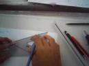 Tangencias - Circunferencia tangente a dos rectas con radio