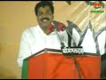 BJP Leader Pramod Mahajan Speech on Bharat Surakasha Yatra in Solapur 2006 Part 1