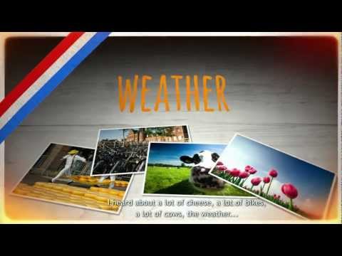 Holland - What is it like to live in Holland? Dutch culture, language, housing, bikes...and of course the weather! In this video two international students from Russia...