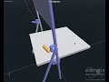 How to create folding mass object chairs in endorphin 2.7 LE