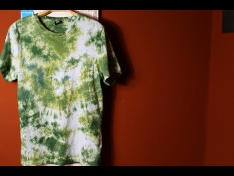 how to make tie dye shirts