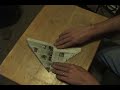 Cheap starter pot made from newspaper.
