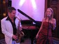 g-sax & jenny mckay: impossible (originally by christina aguilera) at the russian sylvester party @ schloss sihlberg, january 13th 2008