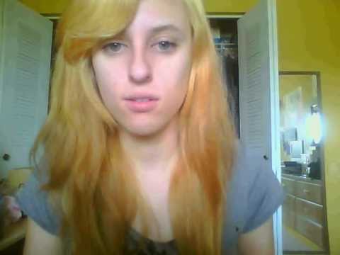 how to whiten orange hair