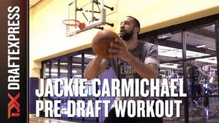 Jackie Carmichael - 2013 NBA Pre-Draft Workout & Interview