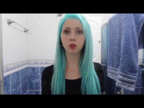 Pintando o cabelo de Verde Marine - Exotic Colors