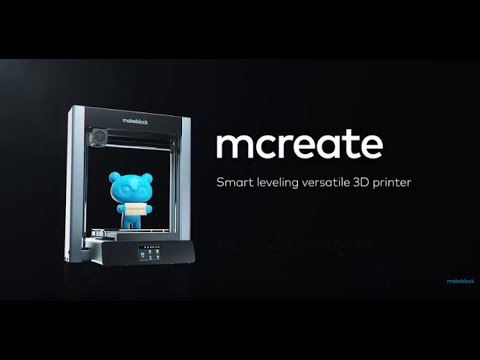 3D-принтер с насадкой для лазерной гравировки mCreate