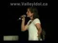 Comox Valley Idol Finals - Marnie Forin
