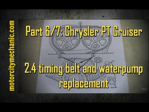 how to timing belt pt cruiser