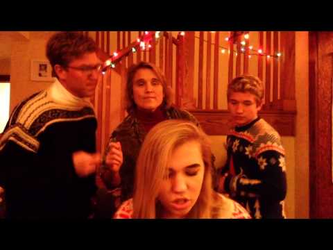 Awesome Family Christmas Card Set to Miley Cyrus'