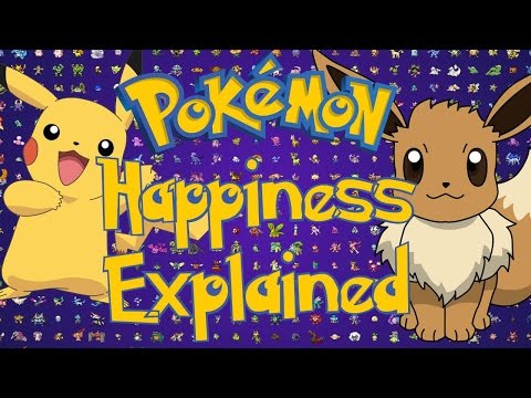 how to know a pokemon's happiness in x